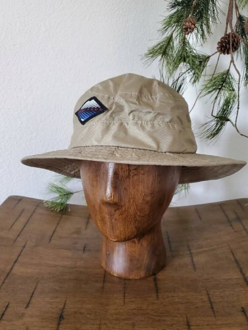 Columbia Omni Tech Boonie Hat Khaki Tan Bucket Sun Fishing Unisex Vintage
